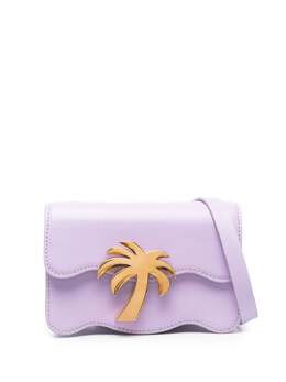 Palm Angels logo-plaque shoulder bag 18544249