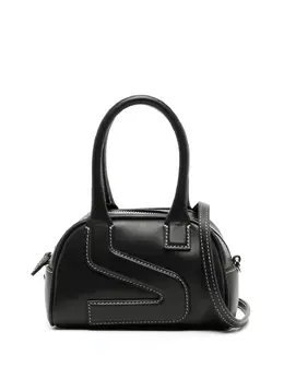 Yuzefi embossed-logo leather tote bag 19850659