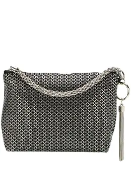 Jimmy Choo Callie crystal-embellished clutch bag 12959666