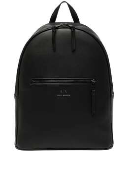 Armani Exchange zip-pocket backpack 18221727