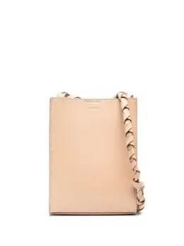 Jil Sander Tangle leather shoulder bag 19716469