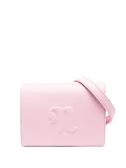 Nanushka debossed-logo flap shoulder bag 18894613