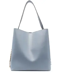 Stella McCartney Frayme chain link-trim tote bag 18616531