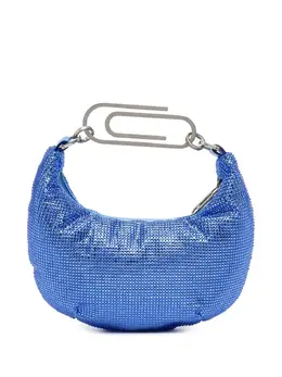 Off-White Paperclip studded shoulder bag 18818525