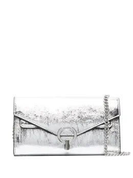 Sandro Yza metallic clutch bag 19246452