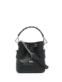 Lancel mini leather bucket bag 18764571