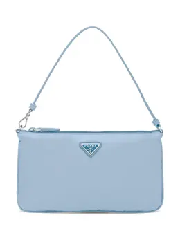 Prada Re-Nylon logo-plaque shoulder bag 19759466