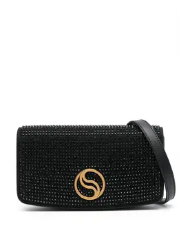 Stella McCartney rhinestone-embellished crossbody bag 20220835