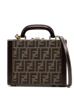Fendi 1990-2000s Zucca two-way vanity bag 20199945