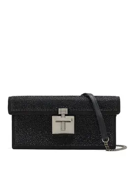 Oscar de la Renta Crystal Pavé Alibi clutch 20225789