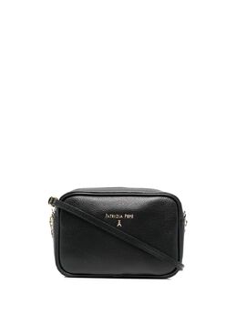Patrizia Pepe logo-plaque leather crossbody bag 18764204