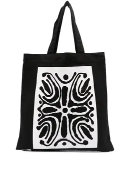 10 Corso Como abstract print tote bag 16140429