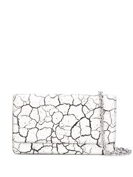 Maison Margiela cracked-effect clutch 15430285