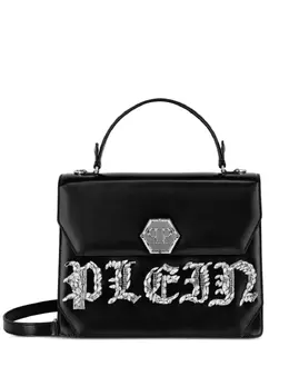 Philipp Plein Gothic Plein large leather bag 19905831