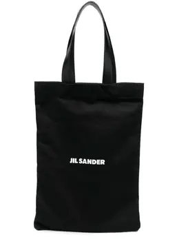 Jil Sander Book Tote Bag Grande Black j25wc0004p4863001