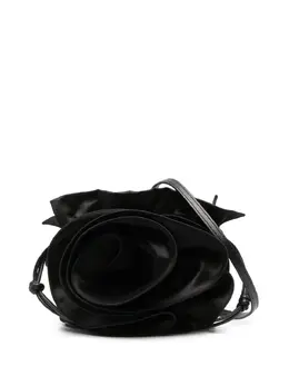 Magda Butrym Magda satin flower bucket bag 20173512