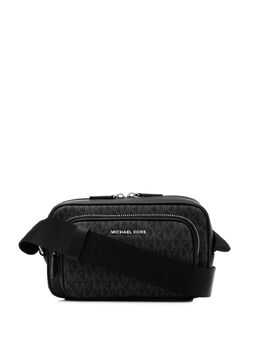 Michael Kors Hudson logo-print messenger bag 18402830