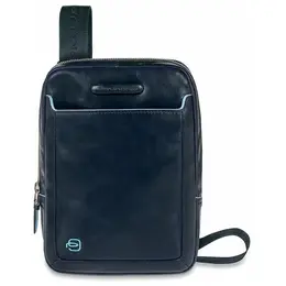 Сумка барсетка Piquadro Blue Square, фактура гладкая, синий 100844120467