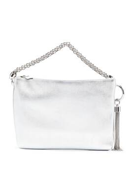 Jimmy Choo Callie metallic tassel clutch 12959667