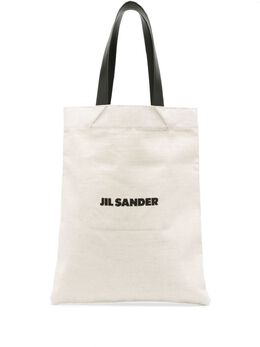 Jil Sander logo-print canvas tote bag 20367540