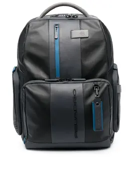Piquadro debossed-logo detail backpack 19192084