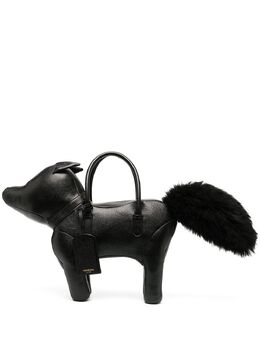 Thom Browne FOX BAG IN PEBBLE GRAIN LEATHER 15273084