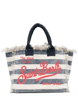 Mc2 Saint Barth logo-print tote bag 18515423