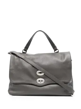 Zanellato stud-embellished leather tote bag 18533850