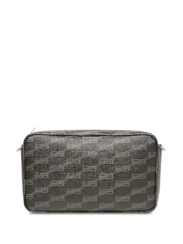 Balenciaga BB Monogram Logo Bag Black 702723210dj1060