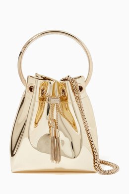 Jimmy Choo Bon Bon Top Handle Bag in Mirror Leather 214800307_248