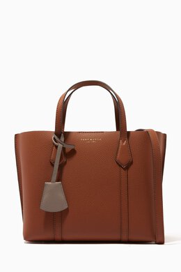 Tory Burch Small Perry Triple-compartment Tote Bag in Italian Pebbled Leather 215632082_15