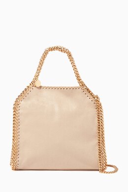 Stella McCartney Mini Falabella Tote Bag in Shaggy Deer 211379416_185