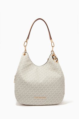 Michael Kors Large Mina Logo Shoulder Bag in Coated-canvas 215670728_26