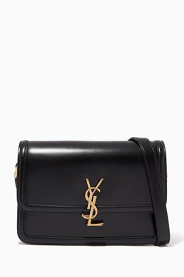 Medium Solferino Satchel in Box Saint Laurent Leather 213909009_13