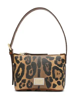 Dolce & Gabbana leopard-print Crespo shoulder bag 19356841