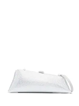 The Attico Long Night crystal-embellished clutch bag 20466488