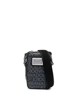 Dolce & Gabbana logo-print messenger bag 20486266