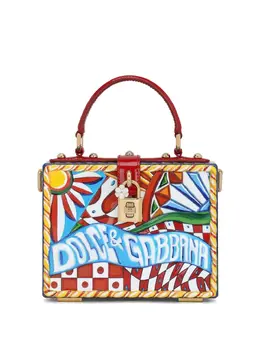 Dolce & Gabbana Dolce Box Carretto-print tote bag 20045028