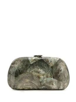 Serpui cracked panel clutch purse 14040527