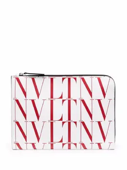 Valentino Garavani VLTN logo-print clutch bag 16831775