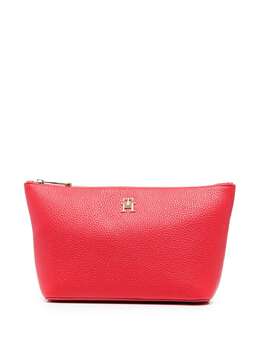 Tommy Hilfiger monogram-plaque make up bag 19617021
