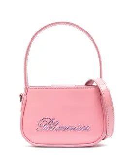 Blumarine crystal-embellished logo tote bag 19880219