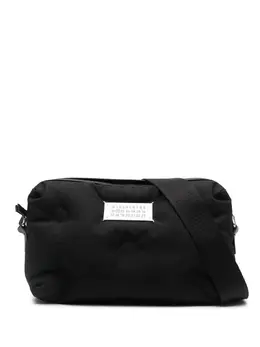 Maison Margiela logo-patch padded shoulder bag 20532188