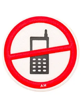 Anya Hindmarch 'No Phones' bag patch 11131180