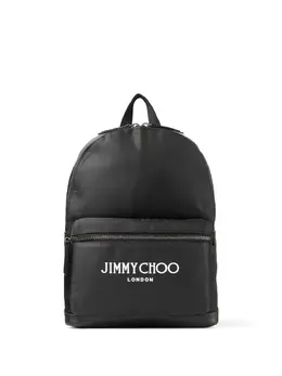 Jimmy Choo Wilmer logo-print backpack 19995400