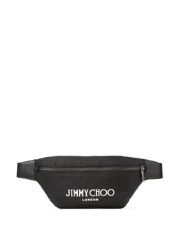 Jimmy Choo Finsley logo-print belt bag 19995407