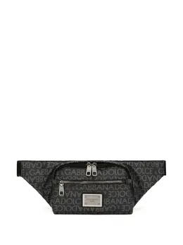 Dolce & Gabbana logo-jacquard belt bag 20045079